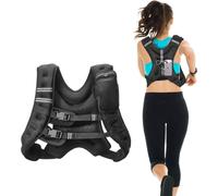 Gilet lesté 9kg - Gilet de course pour un entraînement efficace - Gilet de fitness avec poids - Idéal pour l'entraînement d'endurance et de musculation