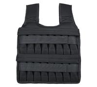 Gilet lesté de 10 kg pour homme et femme pour entraînement de force avec poche sans poids pour les exercices de plein air et les sports