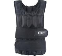 Gilet lesté - ISE - 30kg - Réglable - Noir - Mixte - Intensif