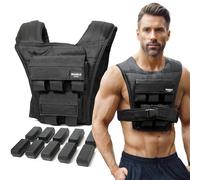 Gilet lesté pour homme et femme 10 kg, parfait pour la course, la musculation et le gain de muscle Diablo Fitness