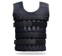 Gilet Lesté ZJILIXIA, Noir, Veste Lestée Réglable, Gilet De Course, Pour Hommes Et Femmes, Pour La Course, Le Jogging, L'entraînement, Musculation, Pas De Plaques D'acier Incluses (15KG)