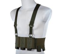 Gilet Low-Vis Chest Rig GFC Tactical - Olive