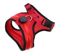 Gilet Lumineux LED Rechargeable pour Chien, Nylon, 1 Set | Visibilité Nocturne, Attache pour Laisse, Câble USB Inclus, pour Grands et Moyens Chiens