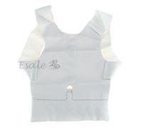 Gilet Magnétique Aimant Correcteur Posture Soulager Douleur Dos Soin Santé Blanc