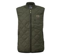 Gilet matelassÃ© lÃ©ger avec col bomber dans le style workwear s.Oliver Vert L