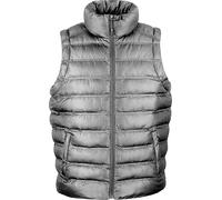 Gilet matelassé / bodywarmer Result Ice Bird pour homme BC2726 (M) (Gris givré)