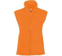 Gilet micropolaire sans manches femme Kariban Mélodie - Orange XXXL