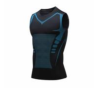 Gilet Modelant Ionique Nouvelle Édition Tee Shirt Perte De Poids Veste Modelante Ionique Homme 2026 Matière Soie Glacée Ultra Respirante Conçue pour Les Hommes Recherchant Le Corps Parfait Débardeur