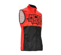Gilet Motocross ACERBIS SOFTSHELL MX LINEAR Noir/Rouge