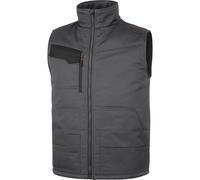 Delta plus Stockton3 Parka, Gris/Orange, M Homme