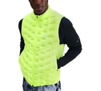 Veste thermique sans manches nike therma fit adv repel aeroloft jaune homme