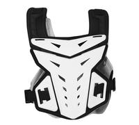 Gilet pare-balles moto blanc, taille unique, résistant aux chocs et aux impacts, avec coque en PE.