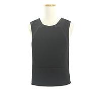 Gilet Pare-Balles, Niveau IIIA, Ultra-Confortable LéGer Caché à L'intéRieur Portant des VêTements De Travail en T-Shirt Pare-Balles AsiansizeXXXL Black