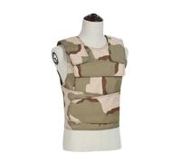 Gilet pare-coupures ultra-fin, léger et discret, camouflage, résistant aux coups de couteau perforations, autodéfense Excellent Confort(L)