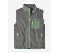 Gilet Patagonia Classic Retro gris bleu turquoise - S