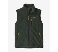 Gilet Patagonia Retro Pile vert foncé noir - L