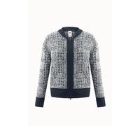 Gilet Poivre Blanc Knit Jacket 3500 Tweed Gothic Blue Femme Bleu 2025 taille XL