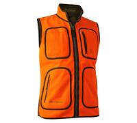 Gilet polaire réversible Deerhunter Gamekeeper unisexe Orange de sécurité XL