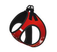 Gilet porte-jarretelles compact magique de Noël pour petit animal de compagnie pour une promenade confortable