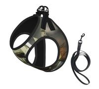 Gilet porte-jarretelles compact pour animal de compagnie Motif bateau pirate idéal pour une promenade confortable