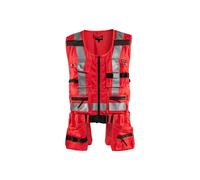 Gilet porte-outils haute visibilité Blaklader Rouge 2XL
