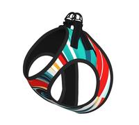 Gilet pour Animaux de Compagnie avec Motif Vortex Circulaire Abstrait, Doux et Ajustable, idéal pour Les promenades en extérieur avec Laisse.