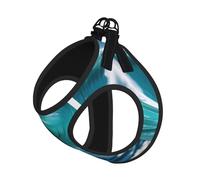 Gilet pour Animaux de Compagnie Clear Sky Wave Print, Doux et Ajustable, idéal pour Les promenades en extérieur avec Laisse.