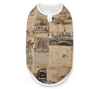 Gilet pour Animaux de Compagnie de Style rétro de Londres, vêtements faciles à Porter pour Petits Chiens, promenades Quotidiennes S