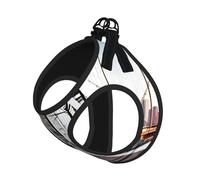 Gilet pour Animaux de Compagnie imprimé Pont de Brooklyn, Doux et Ajustable, idéal pour Les promenades en extérieur avec Laisse.