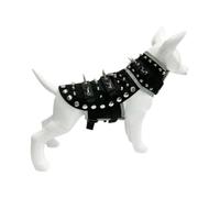 Gilet pour Chien à Pointes Réglable et réfléchissant pour Chiens de Petite, | Avec Pointes Tailles S, M, L : Protection pour chien contre coyotes et rapaces, idéal pour
