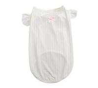 Gilet pour chien avec nœud papillon pour petit chien, pyjama à deux pattes, pull bichon, vêtement respirant pour chien