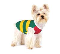 Gilet pour chien, drapeau du Togo imprimé pour animal de compagnie, pull doux pour chiot et vêtements respirants pour chats de petite race, taille M