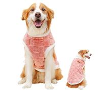 Gilet pour chien en peluche pour l'hiver par temps froid | Vêtements chauds pour chiens d'hiver | Pull léger pour chiens, vêtements coupe-vent pour animaux de compagnie petits chiens moyens de race