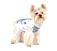 Gilet pour chien, imprimé âne souriant pour animal de compagnie, pull doux pour chiot et vêtements respirants pour chats de petite race, taille L