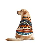 Gilet pour chien imprimé avec motifs nationaux africains, doux, respirant, vêtements sans manches, vêtements tendance pour les races moyennes et grandes