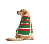 Gilet pour chien imprimé drapeau de la République tchétchène, doux et respirant pour animaux domestiques sans manches, vêtements tendance pour les races moyennes et grandes