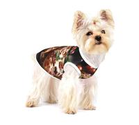 Gilet pour chien, imprimé pizza séduisante saucisse pour animal de compagnie, pull doux pour chiot et vêtements respirants pour chats de petites races, taille L