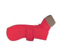 Gilet pour chien - Manteau imperméable - Gilet chaud d'hiver à col haut chaud et doux - Rouge - Taille L