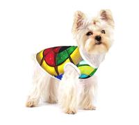 Gilet pour chien, Shine in all directions imprimé pour animal de compagnie, pull doux pour chiot et vêtements respirants pour chats de petites races, taille L
