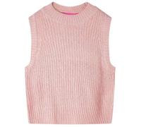 Gilet pull-over tricoté pour enfants rose clair 92/104/116/128/140 3-4 ans