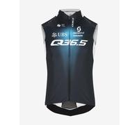 Gilet Q36.5 Gregarius Pro Cycling Team 2025 noir bleu - XL