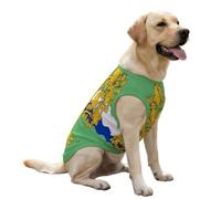 Gilet rafraîchissant pour Chien aux Couleurs du Drapeau du Conseil du comté de Nottinghamshire, Chemise d'été, Pull Mignon, vêtements pour Animaux de Compagnie pour Grands Chiots