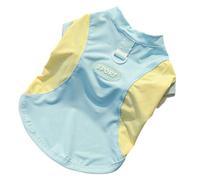 Gilet rafraîchissant respirant pour chien pour activités de plein air en polyester doux vêtements amples facile à porter confortable pour animal domestique gilet respirant pour chien