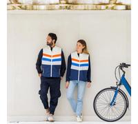 Gilet réfléchissant imperméable Le Temps des Grenouilles ( Bleu marine / 1 )