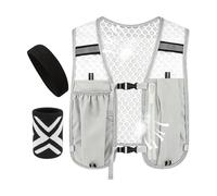 Gilet Réfléchissant Pour Course À Pied Kit D'Hydratation Sport Avec Bandeau