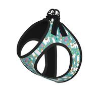 Gilet réfléchissant pour petits chiens et chats, imprimé alpaga lama, gilet réglable pour la marche, la randonnée