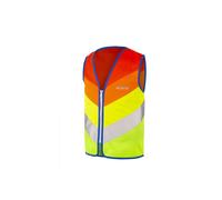 Gilet Réfléchissant Wowow Rainbow Jacket Rouge Combo M Jaune