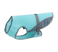 Gilet réfrigérant pour chiens | Veste rafraîchissante avec harnais pour chiens | Veste réglable respirante avec protection UV pour chiots, camping, promenades, voyages, entraînement, randonnée