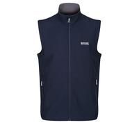 Regatta Gilet sans manches Bradwell III Softshell stretch Coupe-vent déperlant Bleu 3XL Homme