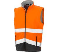 Result Gilet sans Manches Haute visibilité Softshell High VIZ